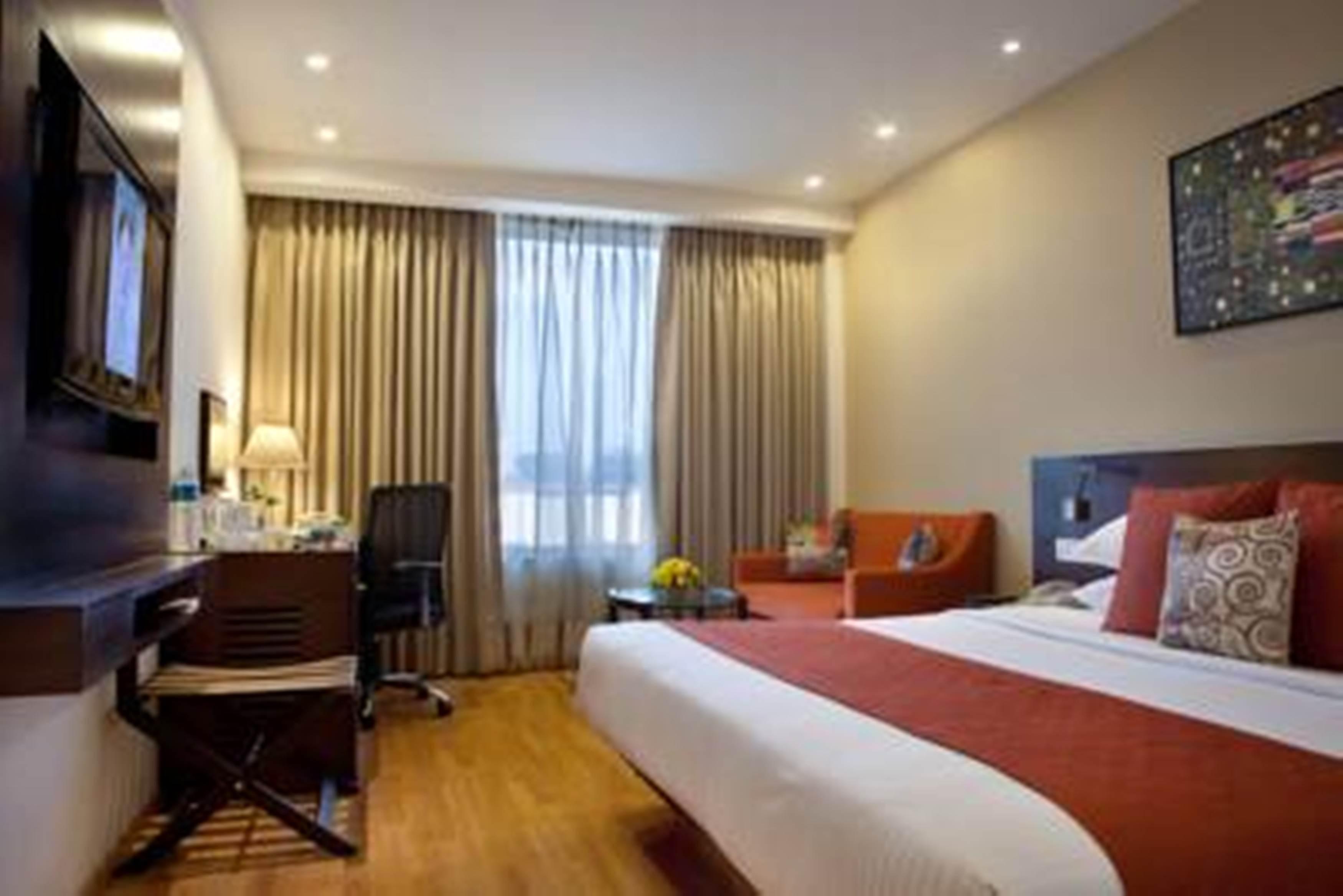 Lemon Tree Premier, Delhi Airport Otel Yeni Delhi Dış mekan fotoğraf A room at the hotel