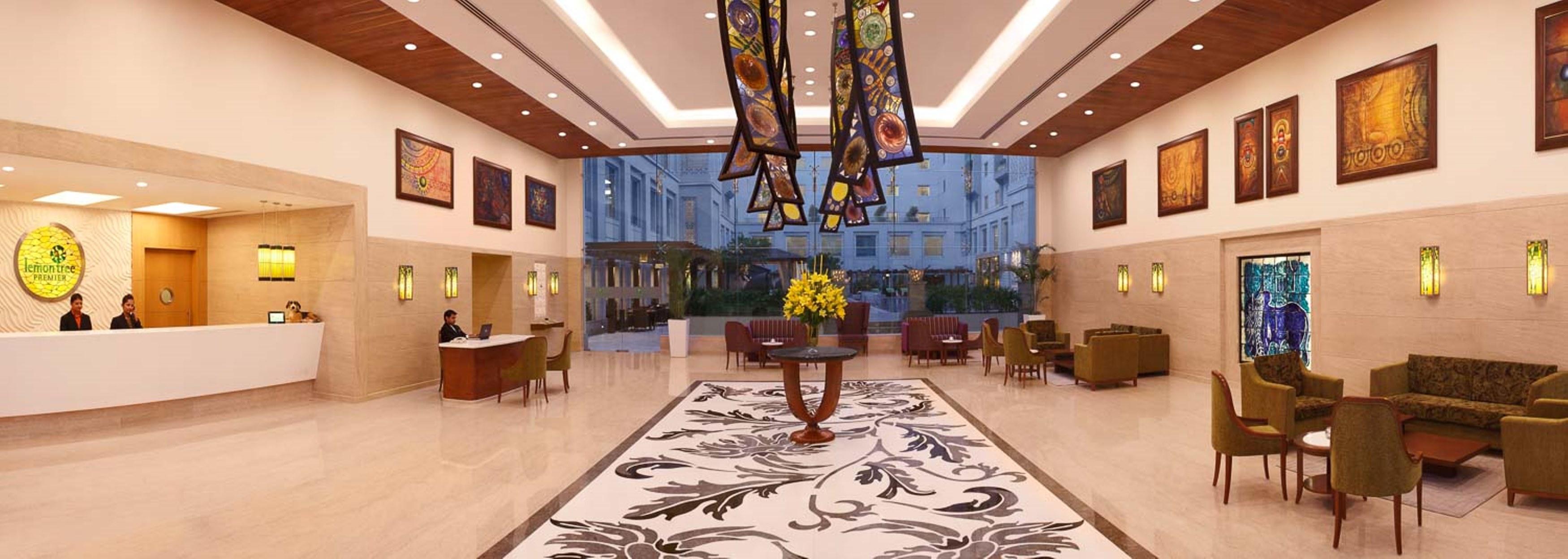 Lemon Tree Premier, Delhi Airport Otel Yeni Delhi Dış mekan fotoğraf The lobby of the Taj Bengal