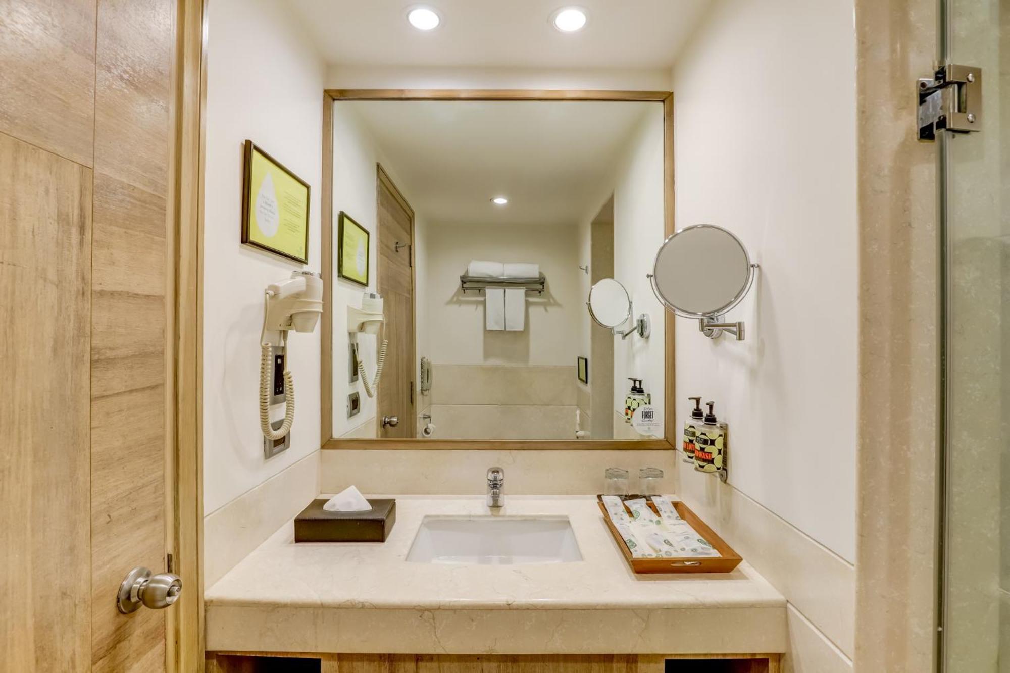 Lemon Tree Premier, Delhi Airport Otel Yeni Delhi Dış mekan fotoğraf Bathroom
