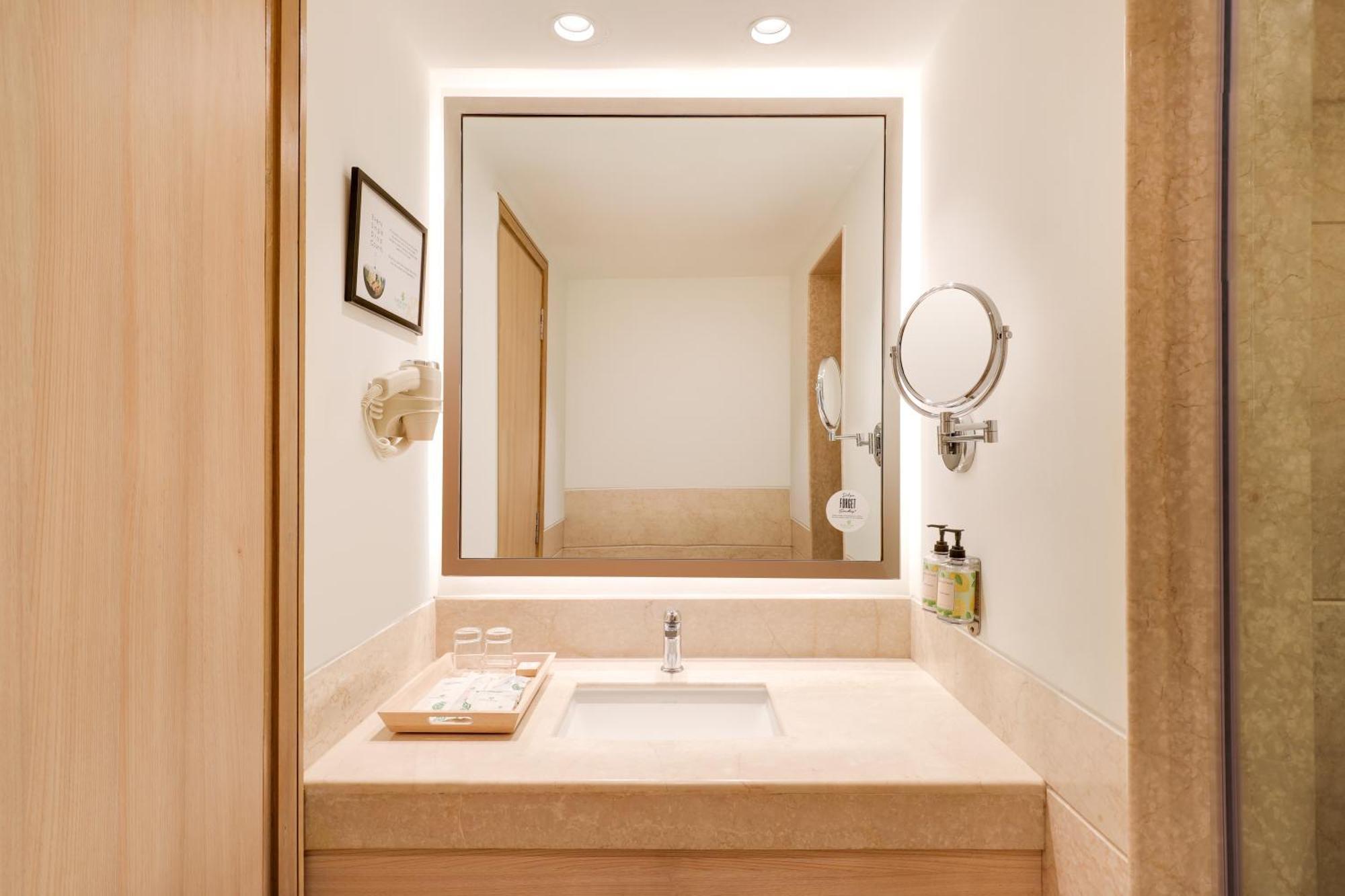 Lemon Tree Premier, Delhi Airport Otel Yeni Delhi Dış mekan fotoğraf Bathroom